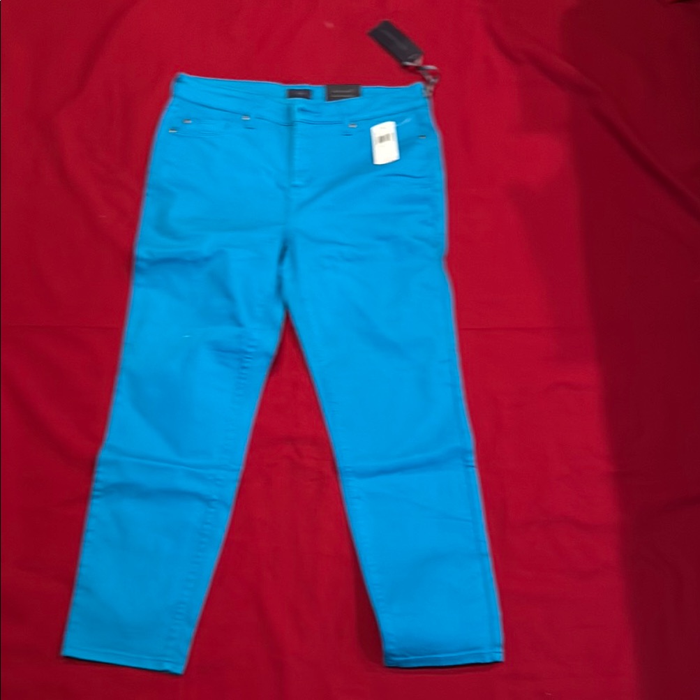 Nydj Bright Blue Jeans Nwt